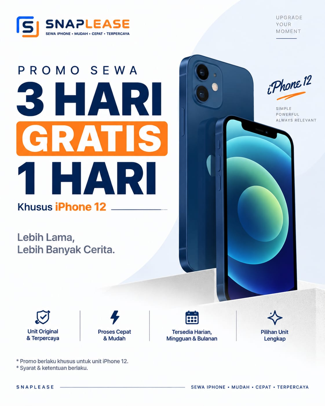 Promo Pelajar dan Mahasiswa Diskon 50% — SnapLeaseRent